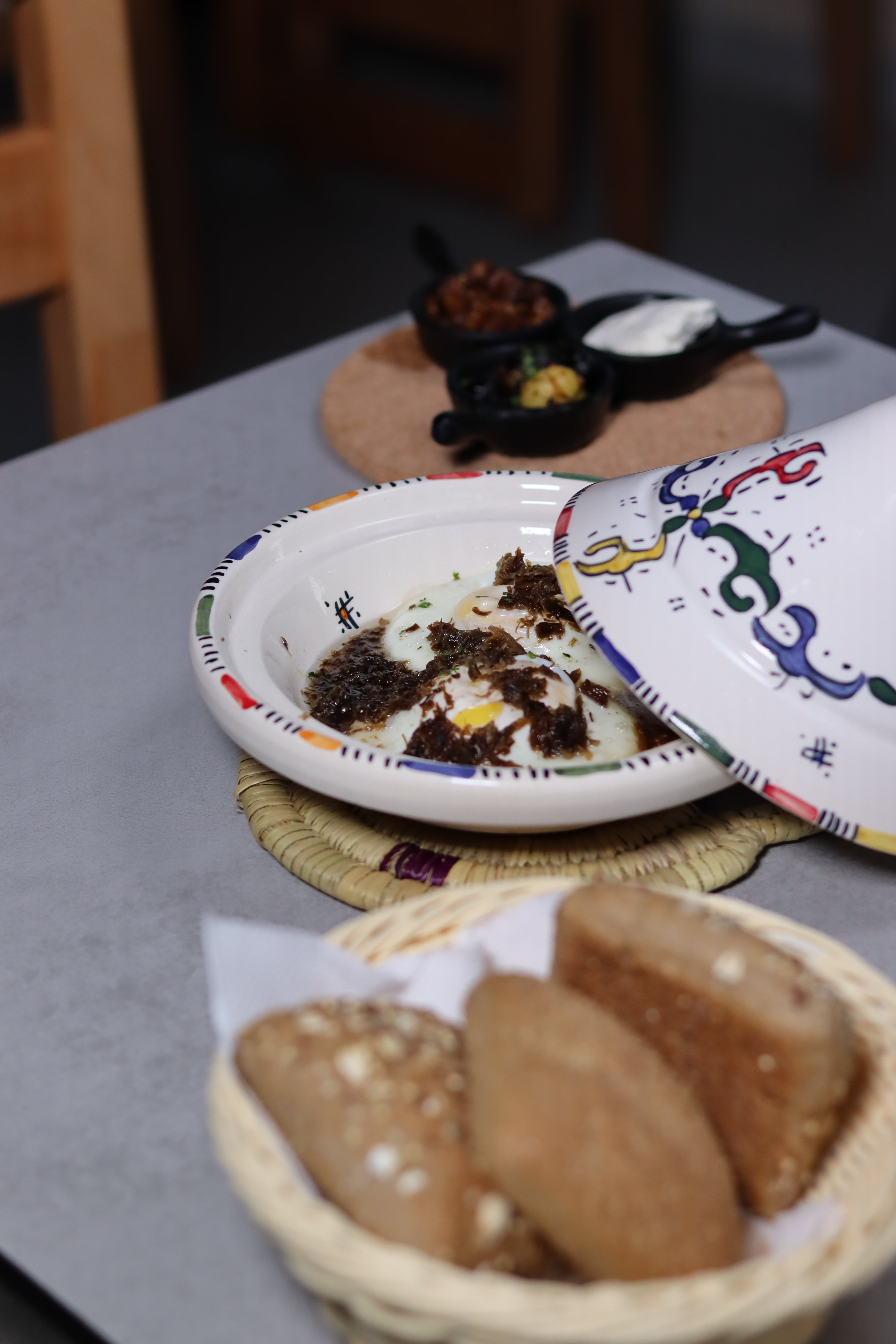 Tajine khlie avec 1 œuf